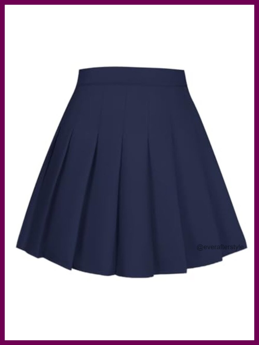 Pleated High Waisted Tennis Skort with Shorts